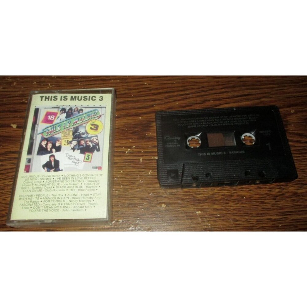This is Music 3 on cassette (Quality Special Products, 1988)